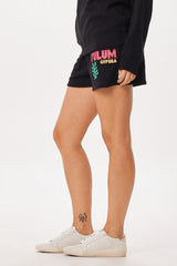 Vintage Havana All Bottoms | Women Black Tulum Jet Setter Surf Wash Shorts Black