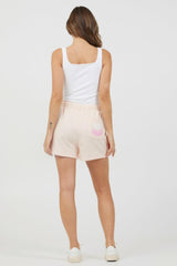 Vintage Havana All Bottoms | Women Peach Parfait W/ Multi Puff "Sunchaser" Surf Wash Shorts Peach Parfait