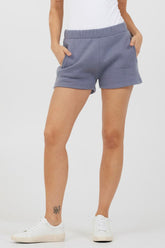 Vintage Havana All Bottoms | Women Storm Blue Essential Fleece Shorts Storm Blue
