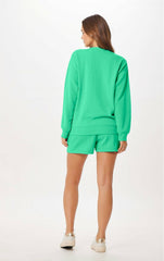 Vintage Havana All Bottoms | Women Surf Green Capri Jet Setter Surf Wash Shorts Surf Green