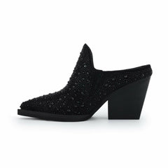 Vintage Havana Boots/ Booties | Women DANTE - BLACK RHINESTONES Black Rhinestones