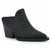 Vintage Havana Boots/ Booties | Women DANTE - BLACK WOVEN Black Woven