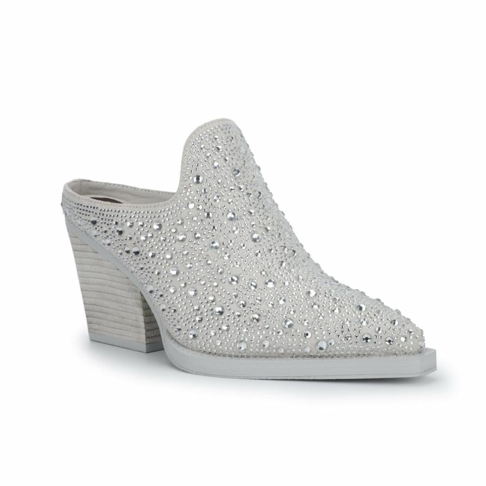 Vintage Havana Boots/ Booties | Women DANTE - SILVER RHINESTONES Silver Rhinestones