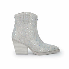 Vintage Havana Boots/ Booties | Women GAREN - SILVER RHINESTONE Silver Rhinestone