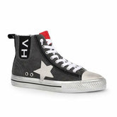 Vintage Havana High Tops | Women ALIVE HIGH - GREY CANVAS Gray Canvas