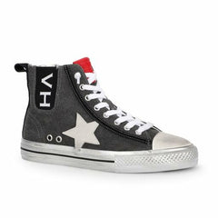 Vintage Havana High Tops | Women ALIVE HIGH - GREY CANVAS Gray Canvas