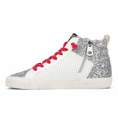 Vintage Havana High Tops | Women LESTER - SILVER GLITTER MULTI Silver Glitter Multi
