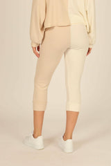 Vintage Havana Joggers | Women Brushed Hacci Rib Split Jogger