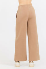 Vintage Havana Joggers | Women Caramel Cloud Fleece Flare Pant Caramel