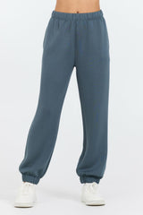 Vintage Havana Joggers | Women Mountain Grey Cloud Fleece Jogger Grey
