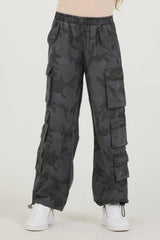 Vintage Havana Kids Bottoms | Women Kids Camo Tencel Cargo Pant Camo