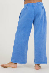 Vintage Havana Kids Bottoms | Women Kids Cobalt No Sleep Till Brooklyn Wide Leg Bone