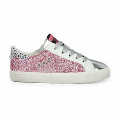 Vintage Havana Kids Sneakers | Women KIDS ADALENE - PINK GLITTER MULTI Pink Glitter Multi