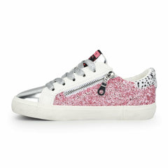 Vintage Havana Kids Sneakers | Women KIDS ADALENE - PINK GLITTER MULTI Pink Glitter Multi
