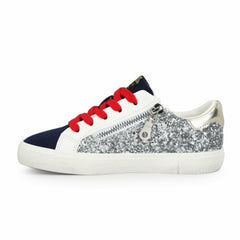 Vintage Havana Kids Sneakers | Women KIDS ADALENE - SILVER GLITTER MULTI Silver Glitter Multi