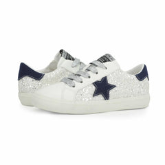 Vintage Havana Kids Sneakers | Women KIDS CHARLOTTE - SILVER BLUE Silver Blue Multi