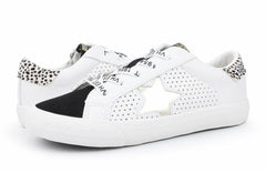 Vintage Havana Kids Sneakers | Women KIDS GLORIA - BLACK WHITE MULTI Black White Multi