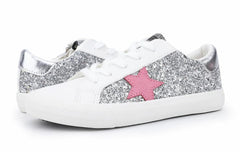 Vintage Havana Kids Sneakers | Women KIDS GLORIA - WHITE SILVER PINK White Silver Pink