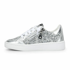 Vintage Havana Kids Sneakers | Women KIDS HALEE - WASHED SILVER CROCO Washed Silver Croco