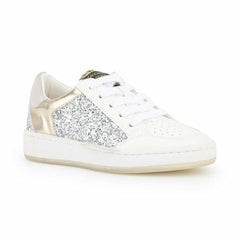 Vintage Havana Kids Sneakers | Women KIDS HALEE - WHITE SILVER GOLD MULTI Silver Glitter Gold Multi