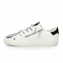 Vintage Havana Kids Sneakers | Women KIDS RONDA - WHITE BLACK PERF MULTI White Black Perf Multi