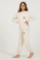 Vintage Havana Kids Tops | Women Kids Bone Ski Location Crew Bone
