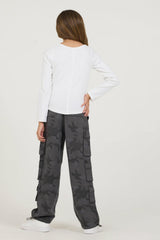 Vintage Havana Kids Tops | Women Kids White Boatneck Ribbed Tee White