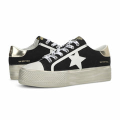 Vintage Havana Low Tops | Women AMAZE - BLACK GOLD WASH Black Gold Wash