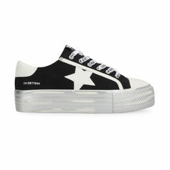 Vintage Havana Low Tops | Women AMAZE - BLACK WHITE Black White