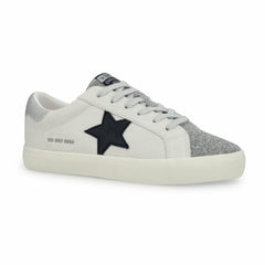 Vintage Havana Low Tops | Women FLAIR - GREY SUEDE GLITTER Grey Suede Glitter