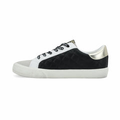 Vintage Havana Low Tops | Women GRANDE - BLACK GREY QUILTED Black Grey Quilted