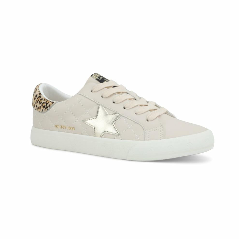 Vintage Havana Low Tops | Women GRANDE - NUDE QUILTED Nude Quilted