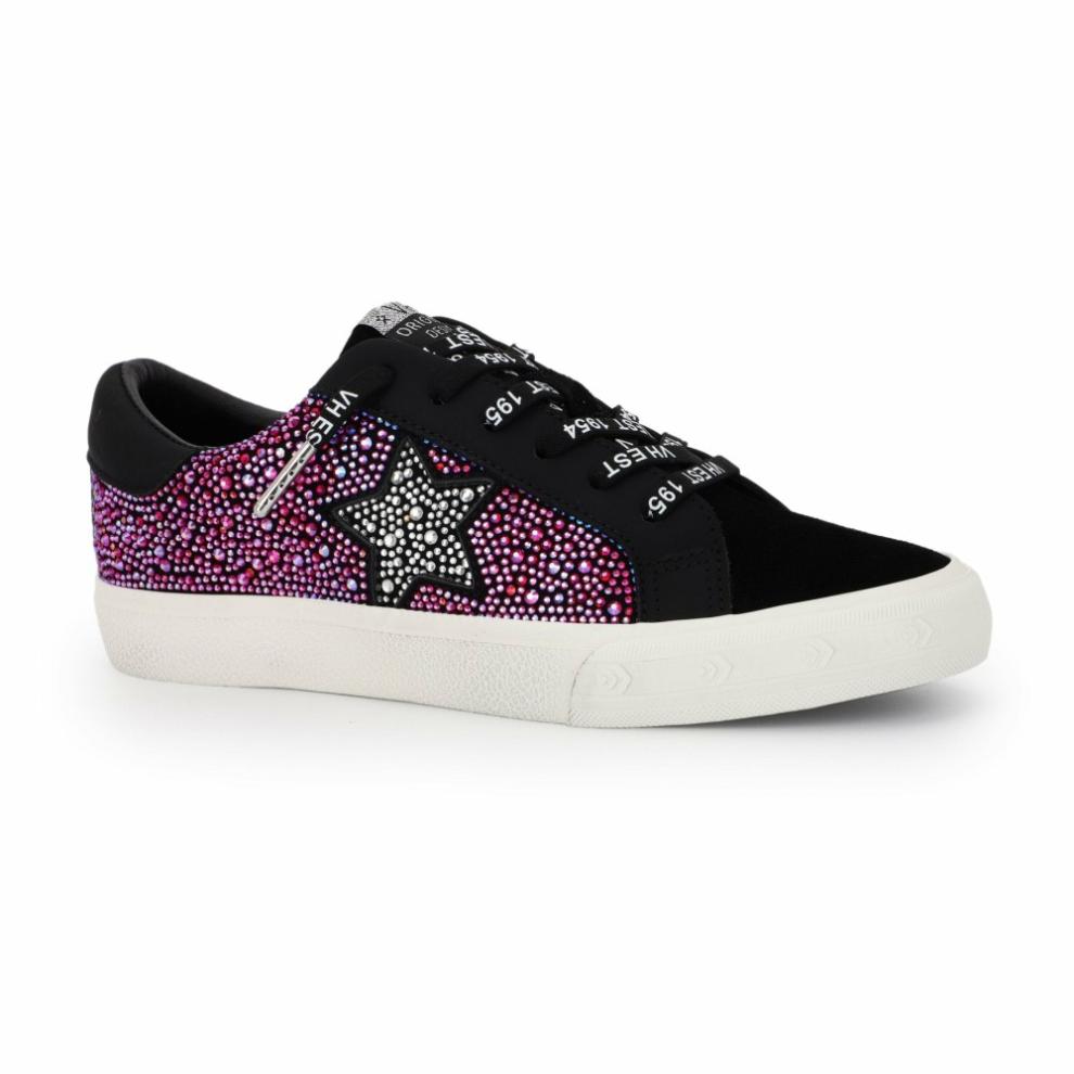 Vintage Havana Low Tops | Women GRANDE - WILD BLACK Wild Black