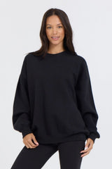 Vintage Havana Sweatshirts | Women Black Proweave Crewneck Black