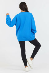 Vintage Havana Sweatshirts | Women Blue Proweave Crewneck Blue