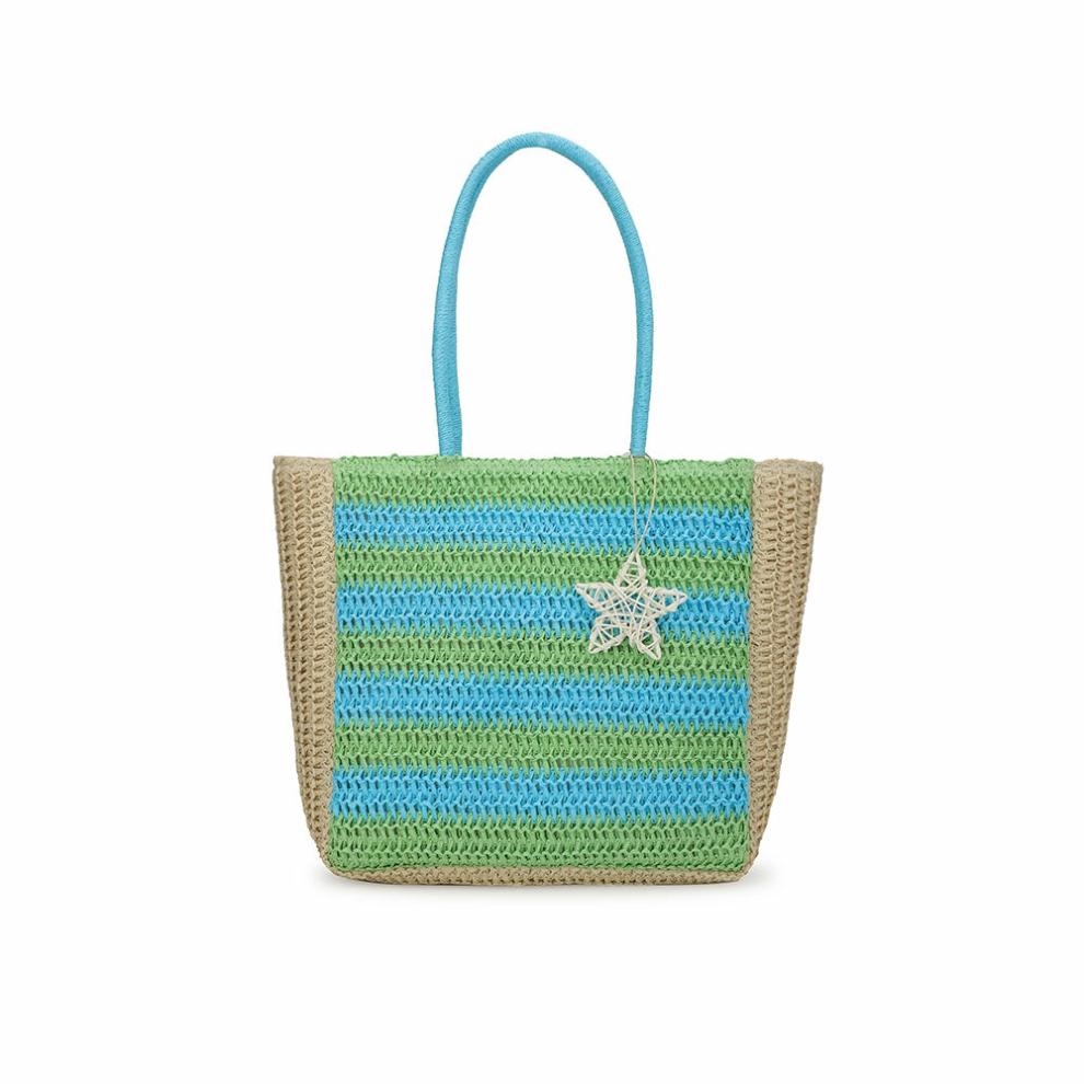 Vintage Havana Top Handle | Women SLAM BAG 1 - TURQUOISE