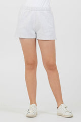 Vintage Havana All Bottoms | Women Grey Icicle Essential Fleece Shorts Grey Icicle