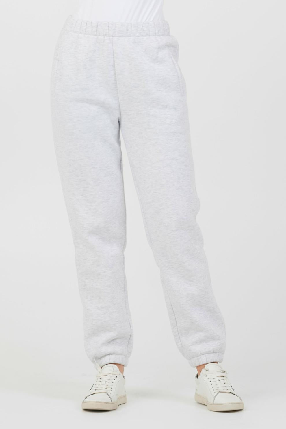 Vintage Havana All Bottoms | Women Grey Icicle Essentials Fleece Joggers Grey Icicle