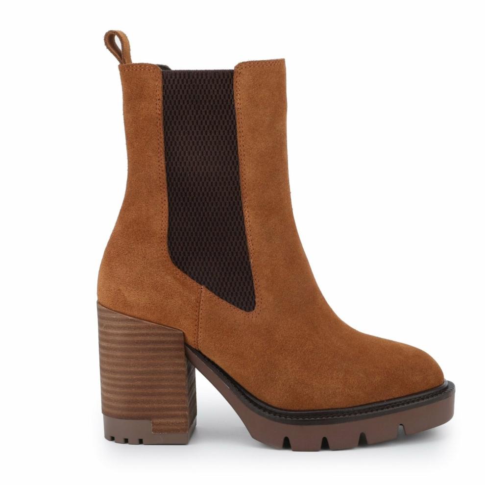Vintage Havana Boots/ Booties | Women BRAYTON - CHESTNUT Chestnut