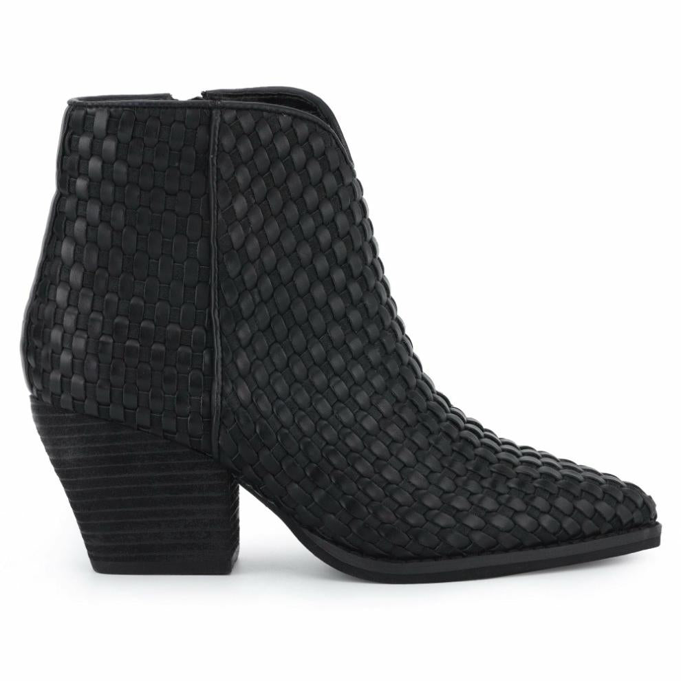Vintage Havana Boots/ Booties | Women CASSIDY - BLACK WOVEN Black Woven