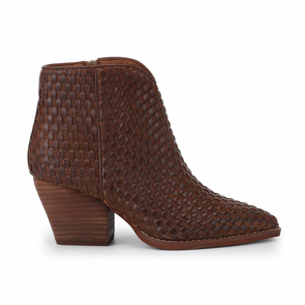 Vintage Havana Boots/ Booties | Women CASSIDY - BROWN WOVEN Brown Woven