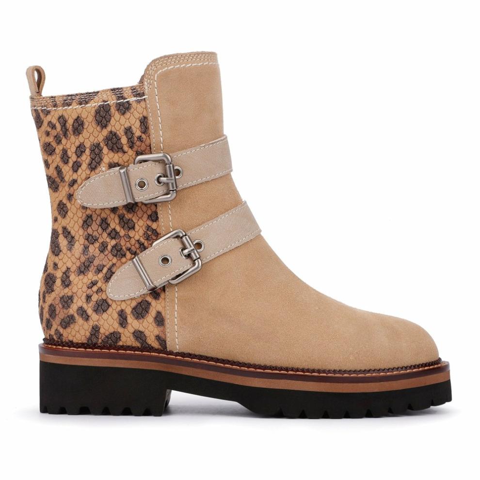 Vintage Havana Boots/ Booties | Women Curtis - Sand Cheetah Sand Cheetah