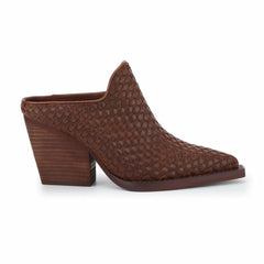 Vintage Havana Boots/ Booties | Women DANTE - BROWN WOVEN Brown Woven