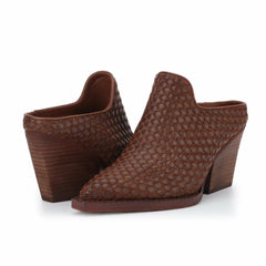 Vintage Havana Boots/ Booties | Women DANTE - BROWN WOVEN Brown Woven