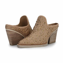 Vintage Havana Boots/ Booties | Women DANTE - GOLD RHINESTONES Gold Rhinestones