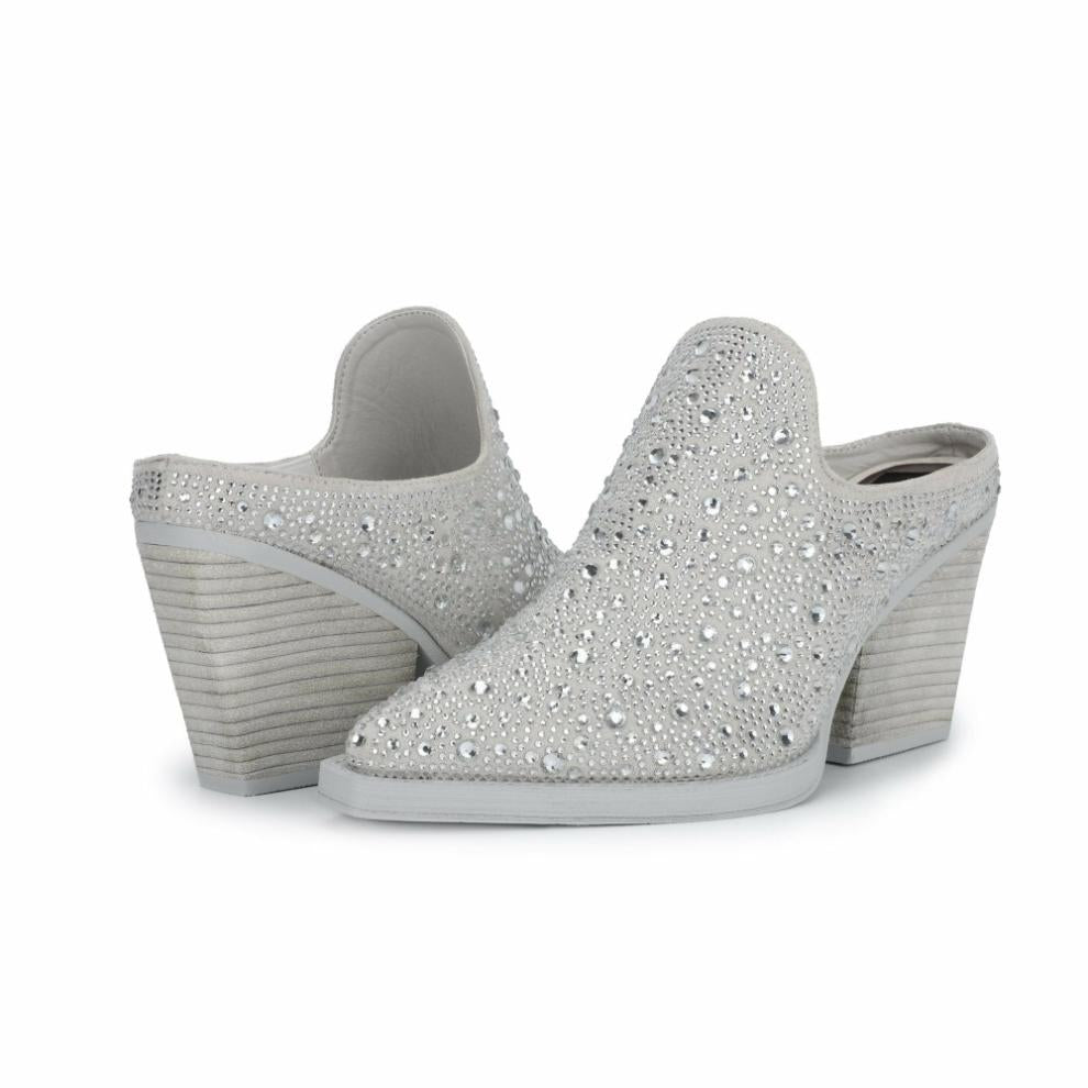 Vintage Havana Boots/ Booties | Women DANTE - SILVER RHINESTONES Silver Rhinestones