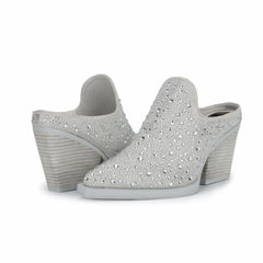 Vintage Havana Boots/ Booties | Women DANTE - SILVER RHINESTONES Silver Rhinestones