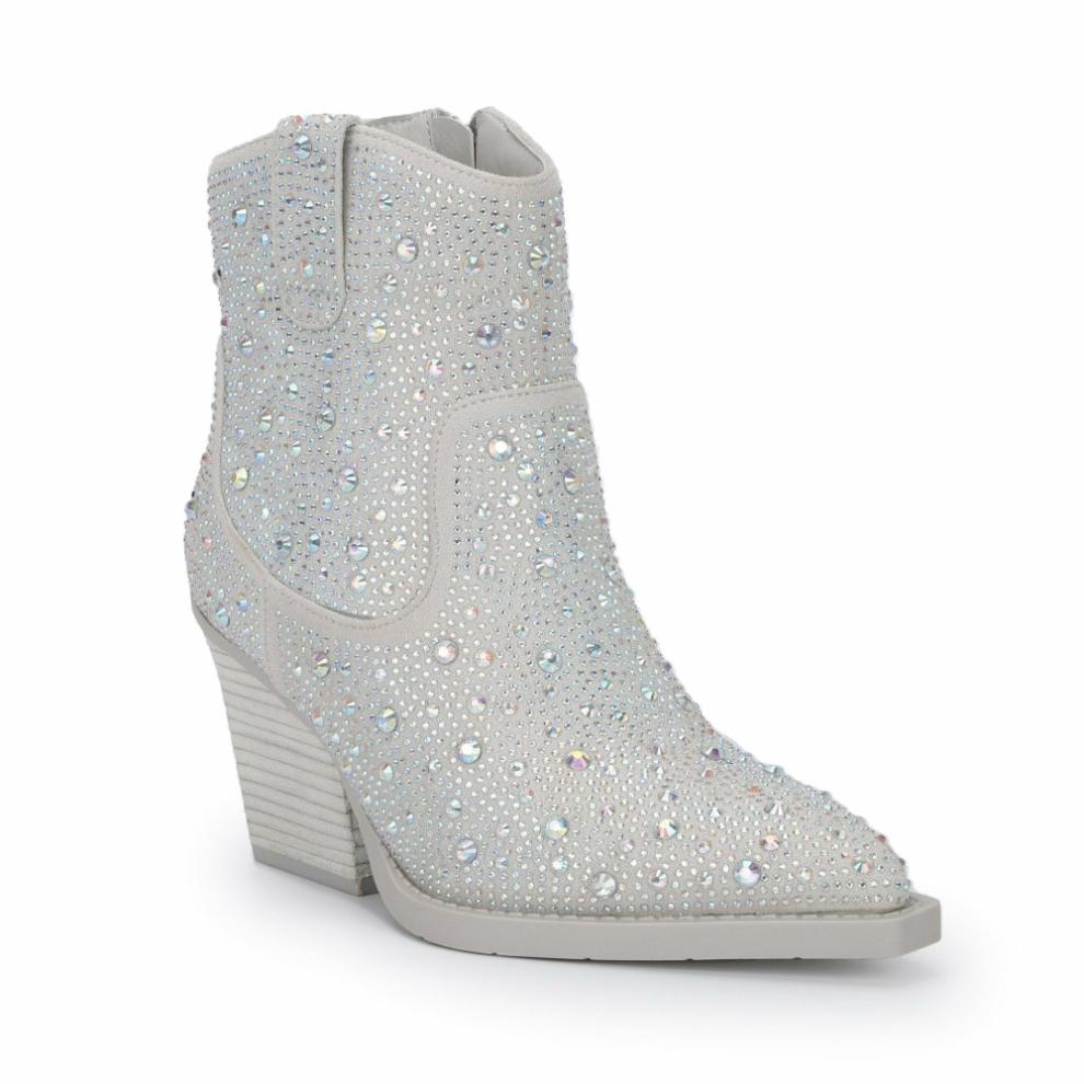 Vintage Havana Boots/ Booties | Women GAREN - SILVER RHINESTONE Silver Rhinestone