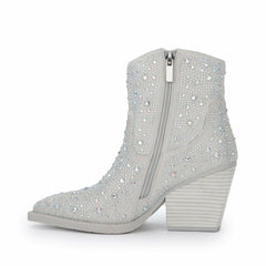 Vintage Havana Boots/ Booties | Women GAREN - SILVER RHINESTONE Silver Rhinestone