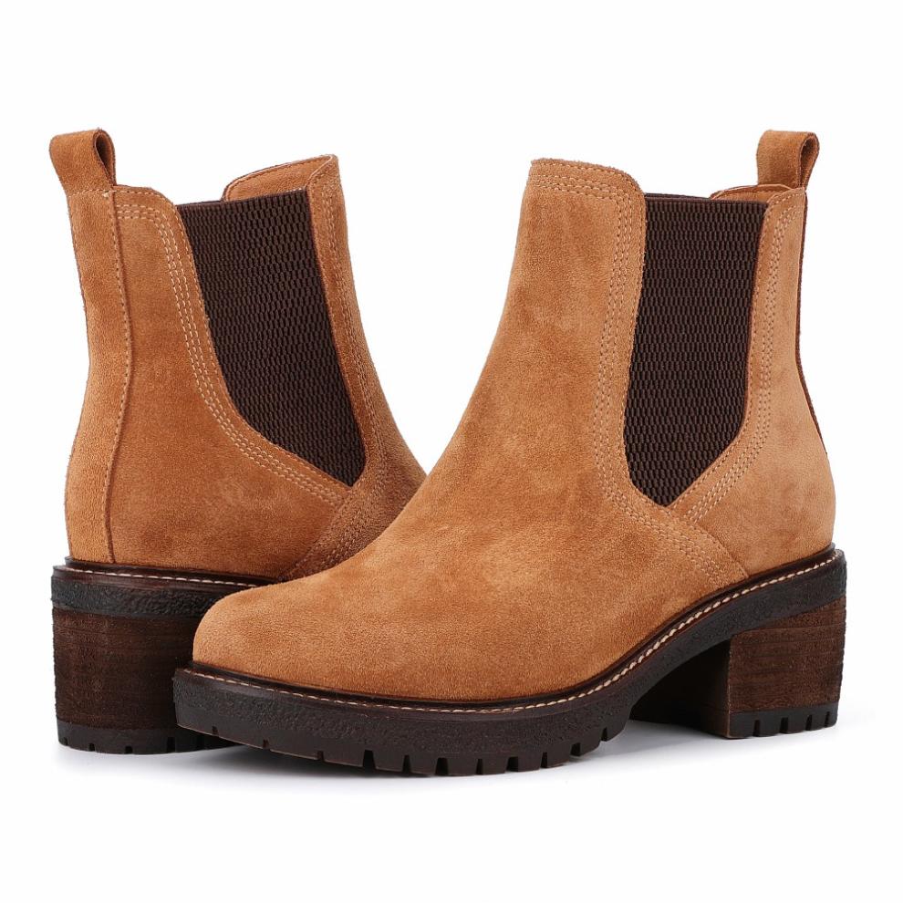 Vintage Havana Boots/ Booties | Women Piano - Cognac Cognac